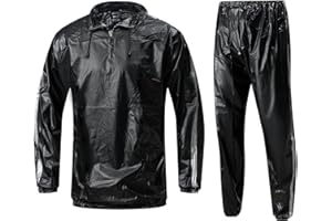 MulYeeh Sauna Suit for Men Women Weight Loss Sweat Suit Gym Fitness Workout Anti-Rip Lightweight Upgrade Materials
