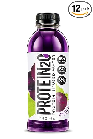 Protein2o harvest grape plastic 16.9floz (858379004026)
