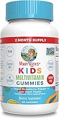 MaryRuth Organics Kids Vitamins | Sugar Free | 2 Month Supply | Kids Multivitamin Gummies for Ages 2+ | Multivitamin for Kids