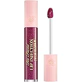 Too Faced Lip Injection Lip Gloss Cooling Instant Lip Plumper | Creates Visible Volume, Hydration & Shine | In High-Shine Gloss & Shimmer Shades
