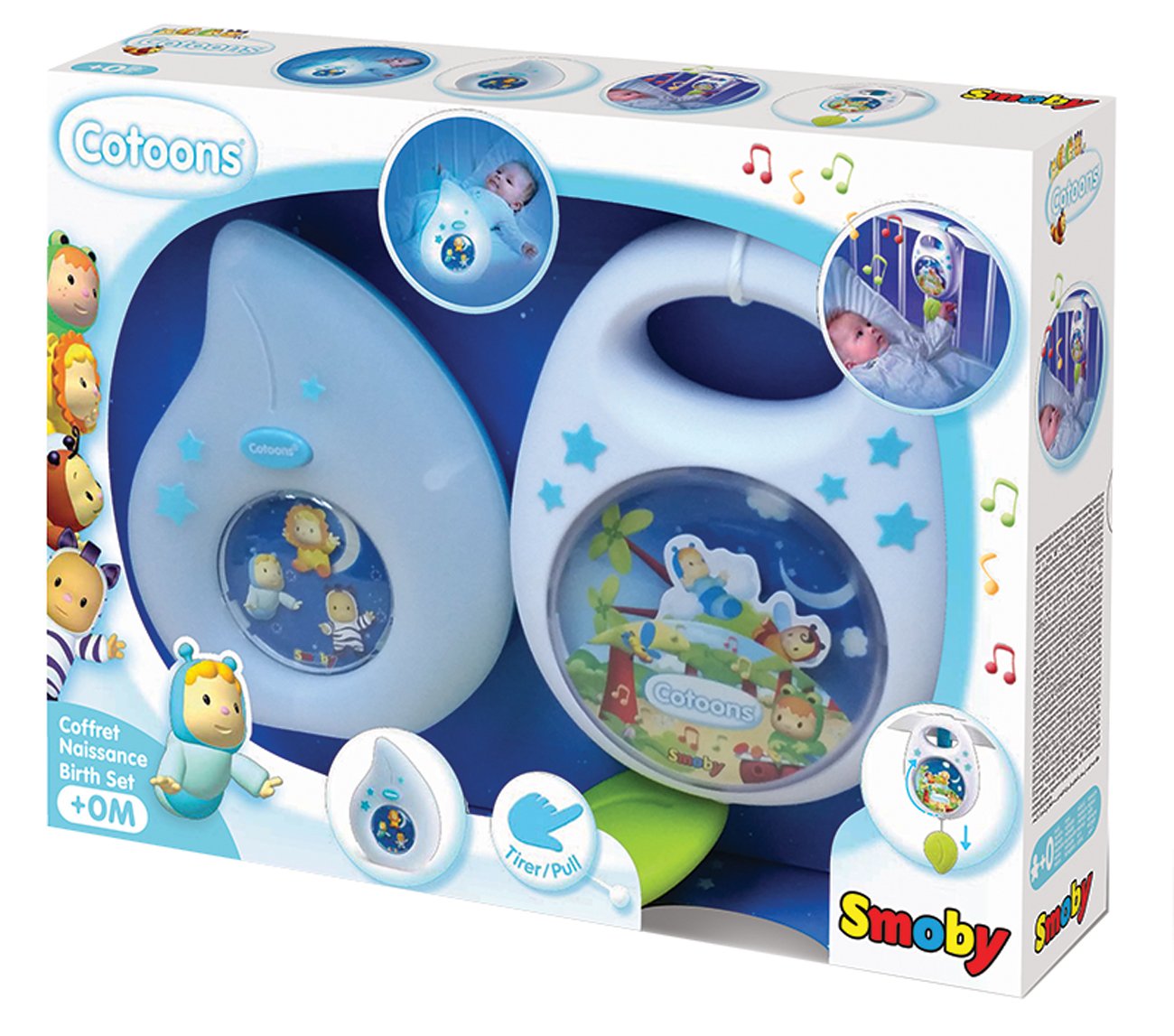 Smoby Cotoons Pozytywka i lampka