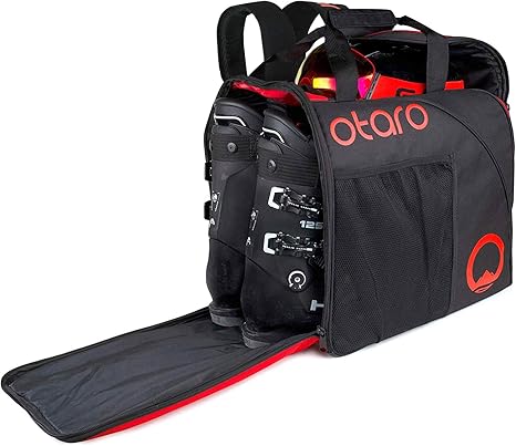 ski luggage with boot compartment