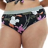 Body Glove Women's Marlee Plus High Waist Bikini Bottom Swimsuit, Available in Sizes 1x,2X,3X