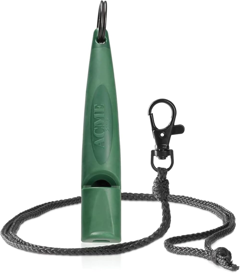 ACME 210.5 Alpha Dog Whistle Forest Green 6200Hz Gundog Spaniel Training