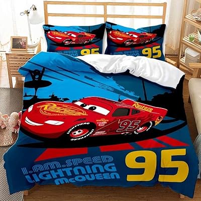 Haonsy Lightning McQueen Bedding Set Twin Size Brazil Ubuy