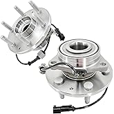 Aspligo 2Pcs 515160 Front Wheel Bearing Hub Assembly Fit for Chevy Silverado 1500(LD) Suburban Tahoe 2014-2020, for Cadillac XTS Escalade(ESV), for GMC Sierra 1500 Yukon(XL) 2014-2020, 6 Lugs w/ABS