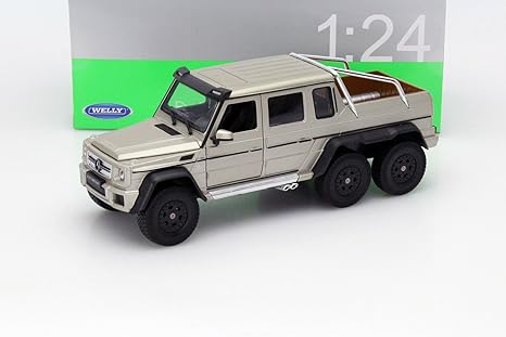 Amazoncom Mercedes G 63 Amg 6x6 Gold 124 By Welly 24061