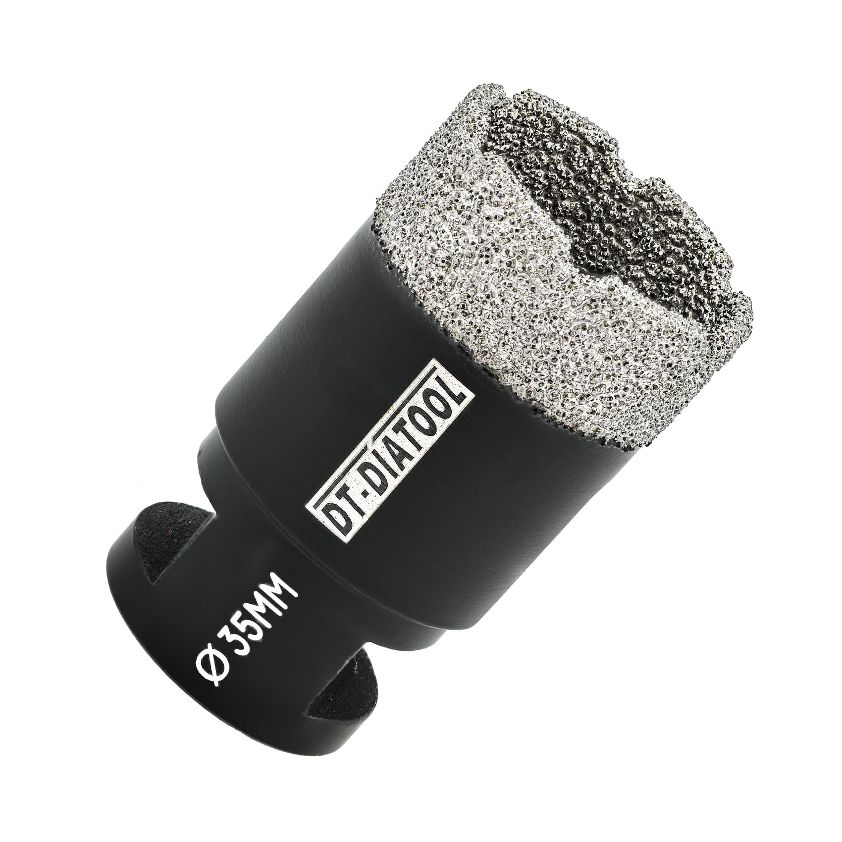 DT-DIATOOL Diamond Drill Bit 35mm Hole Saw for Dry Drilling Tile Porcelain Marble Ceramic Granite