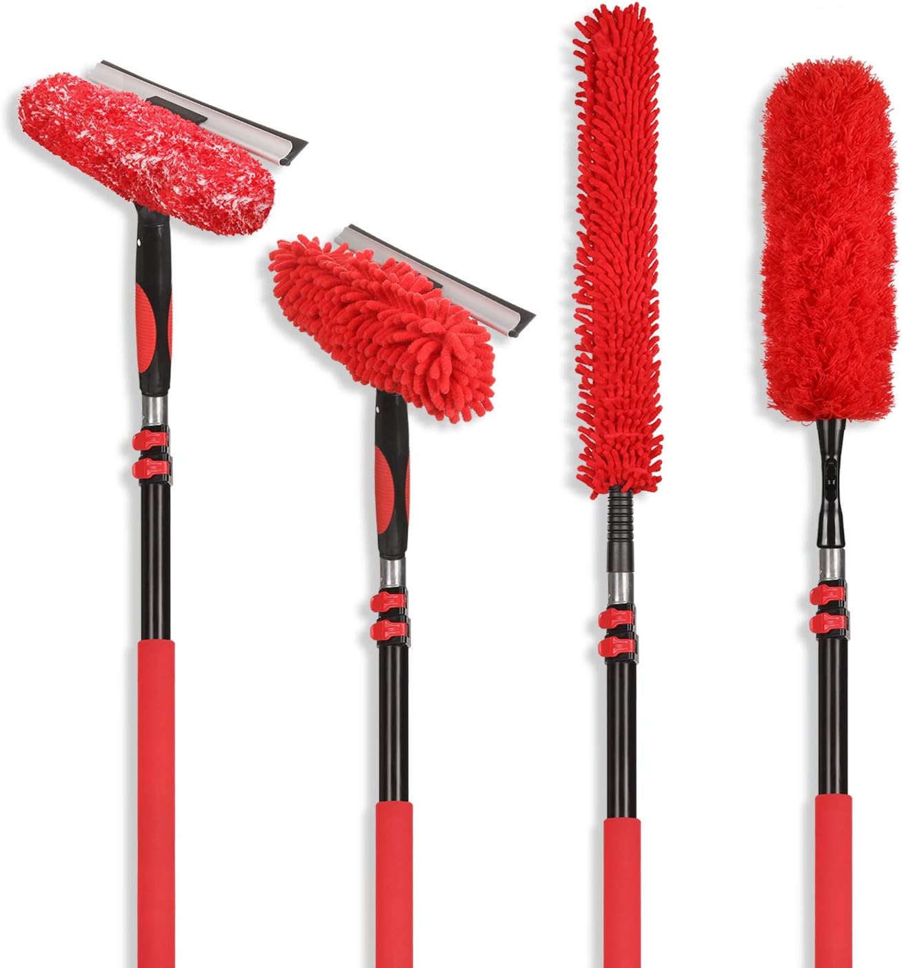 Amazon.com: HIWARE Window Squeegee Kit with 12 Foot Extension Pole