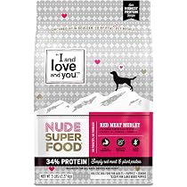 Amazon.com: I and love and you Nude Super Food Dry Dog Food - Red ...