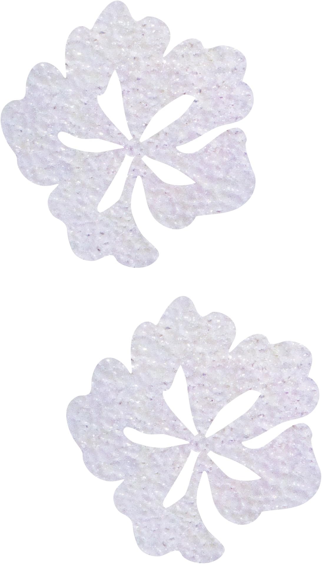 Wazel Clear Flower Non-Slip Saftey Shower and Bathtub Stickers