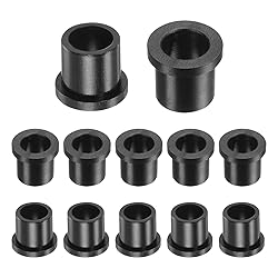 uxcell 12pcs Flanged Sleeve Bearings Plastic