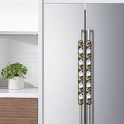 ASQVTIFE 2 Pieces Refrigerator Door Handle Covers