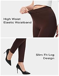 AFITNE Women's Yoga Dress Pants Skinny Pull On Work
