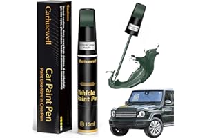CARHUEWELL Green Touch Up Paint for Cars, Car Scratch Repair Pen, Car Paint Touch Up Pen Auto Scratches Remover Easy to Use and Quick Fix(Emerald Glow Metallic)