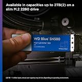 Western Digital WD Blue SN580 500GB M.2 NVMe SSD PCIe Gen4 4150MB/s Acronis view 3