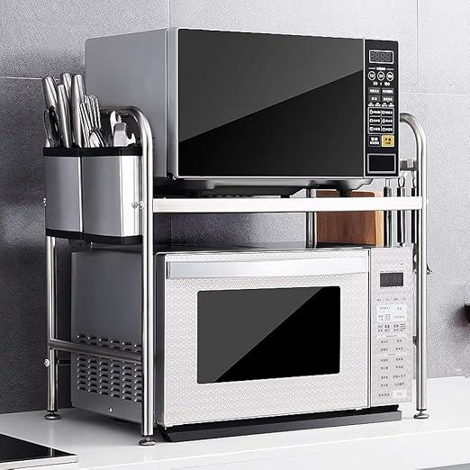 FDR Estantería Estantería De La Cocina De Microondas Armario Rack ...