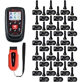 Bartec USA Tech600Pro TPMS TechTool w/30 RITE-SENSORS with Rubber Stems only, 2-Year Warranty and 5-Years Software