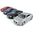 Kinsmart Set of 4: 5 2008 Audi TT Coupe 1:32 Scale (Black/Blue/Red/Silver)