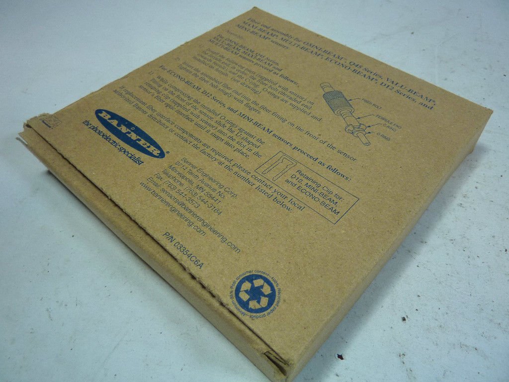 Banner Ita210s Fiber Optic Sensor Cable Electronic Components