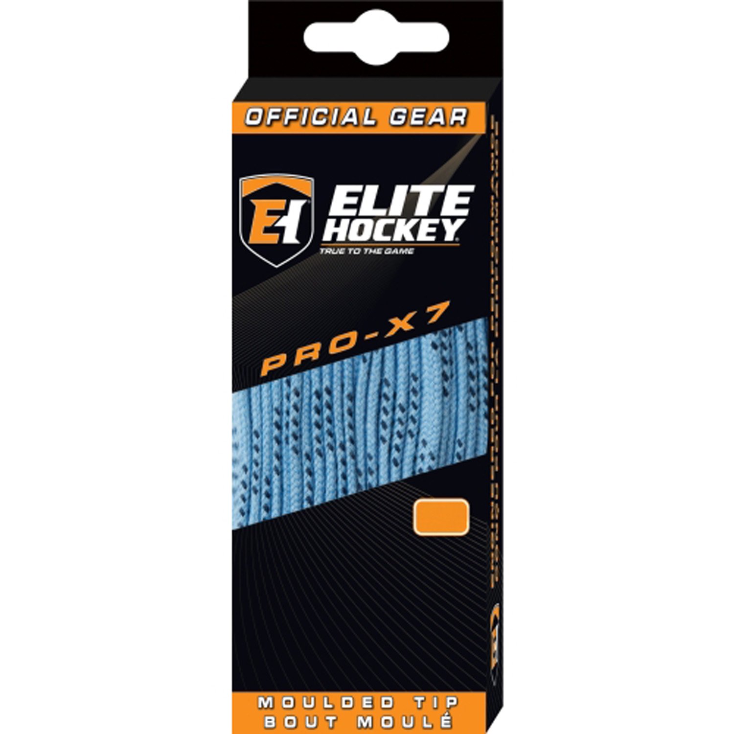 Elite Hockey PRO-X7 Skate Laces (X7-Columbia, 108")