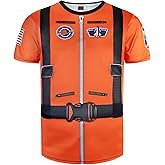 CLOFANWIN Men's Astronaut Costume Shirts T-Shirts
