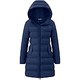 wantdo Women's Winter Puffer Coat Lightweight Warm Jacket with Hood