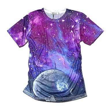 人気のファッショントレンド 75 T シャツ 宇宙 柄