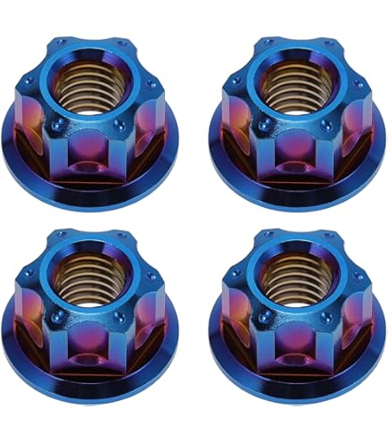 Amazon.com: YIBEICO 2PCS Titanium Front Axle Nuts for Super 73 Z1