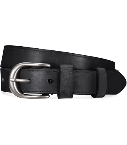 Women\'s Full Grain Leather Belt for Jeans Pants Real Genuine Leather Waist Belt Thin Women main image 2