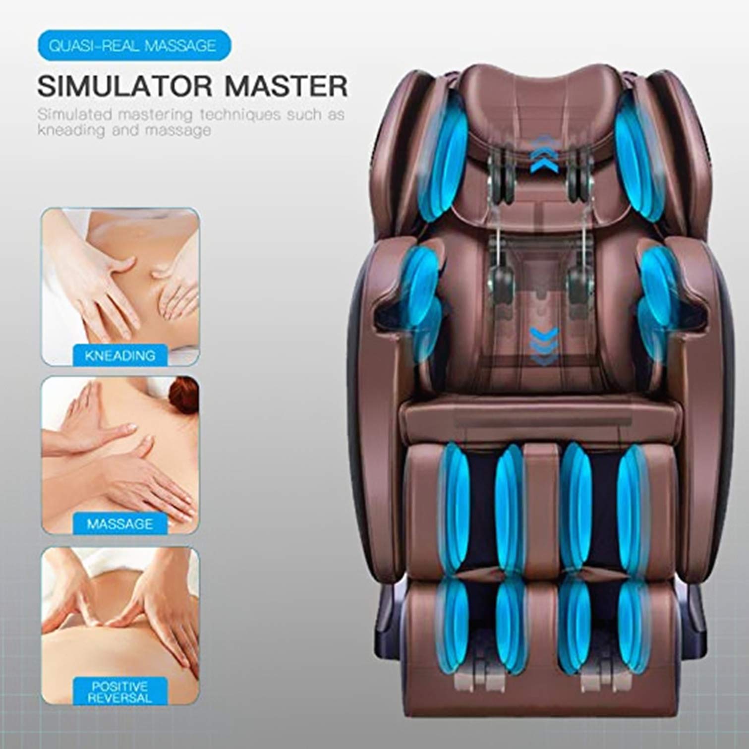 OOTORI STrack Full Body Zero Gravity Shiatsu Massage Chair with Built