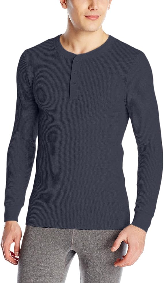 fruit of the loom thermal henley
