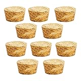 10Pcs Tapered Cork Plugs Wooden Wine Corks Stoppers