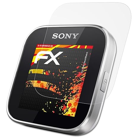 atFoliX Protector Película Compatible con Sony SmartWatch ...