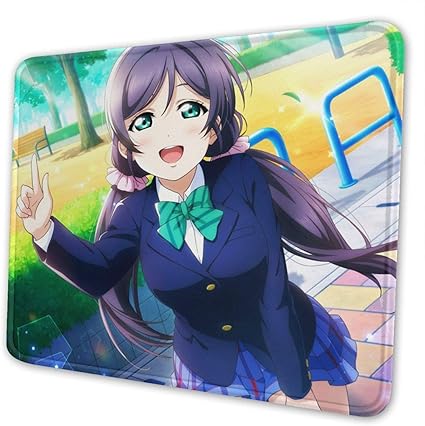 Amazon ラブ ライブ 東條 希 マウスパッド 可愛い 漫画 小型レ まうすぱっど うずい てんげん ゲームのマウスパッド 滑り止めマウスマット オフィスコンピュータラップトップ用 萌え かわいい グッズ プレゼント 10 X 12 Inch 家電 カメラ