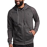 Spyder Mens Zip Up Hoodie - Super Soft Performance Fleece Sweatshirts for Men - Warm Athletic Hoodies for Running Walking Gym