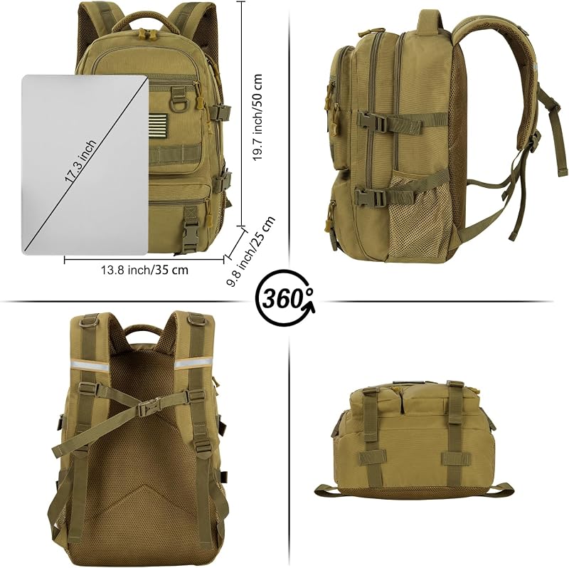 Schulrucksack Teenager Jungen Groß Laptop Rucksack Herren Tagesrucksack