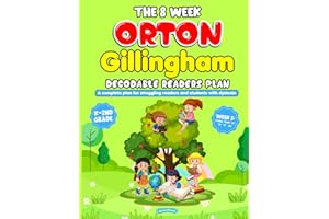 The 8-Week Orton Gillingham Decodable Readers Plan: A Complete Plan for Struggling Readers and those with Dyslexia: Vol 5. We