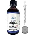 AllOne Wellness | WPS Chlorine Dioxide ClO2 Pure CDS 3000 PPM Glass Water Purification Solution Drops CDS 118 ml 4 oz Made in