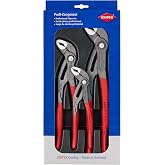 Knipex 00 20 09 V02 "Cobra" Pliers Set (3 Piece)
