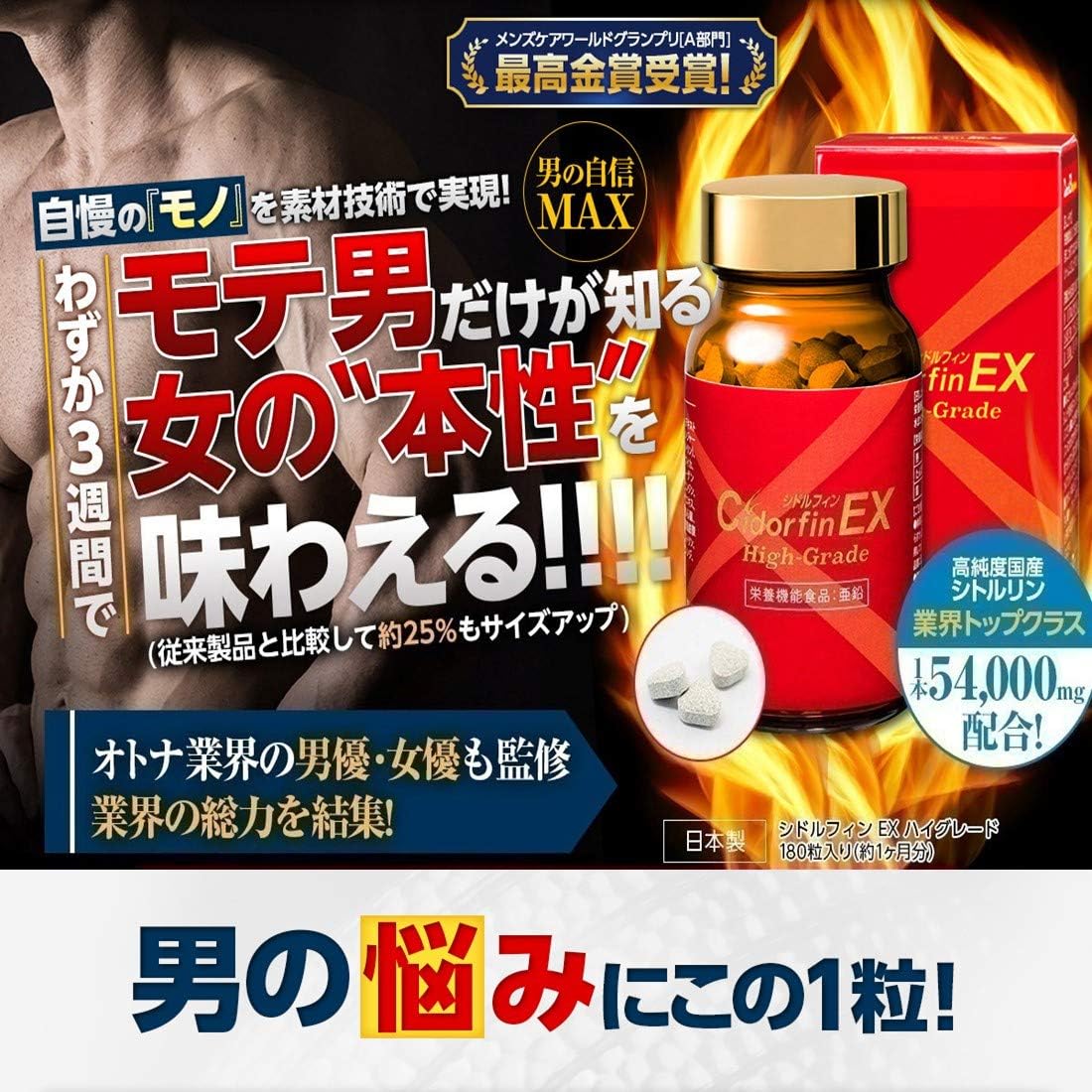Amazon Cidorfinex High Grade シドルフィンex ハイグレード 正規品 アマゾン限定価格 純国産シトルリン クラチャイダム配合 スリーティーワン L シトルリン
