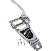 Bigsby B7 Vibrato String-Through Tailpiece for Guitars, Polished Aluminum