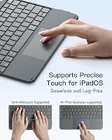 Inateck Ultralight Keyboard Case with Touchpad for iPad Pro/Air 11 inch UK Gray view 7