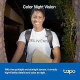 Tapo D230S1 2K 5MP Wireless Video Doorbell Camera Color Night Vision Ring Chime view 4