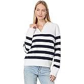 Michael Stars Women's Finley Johnny Collar Stripe