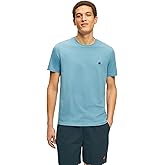 Brooks Brothers Mens Short Sleeve Supima Cotton Crewneck Logo T-Shirt