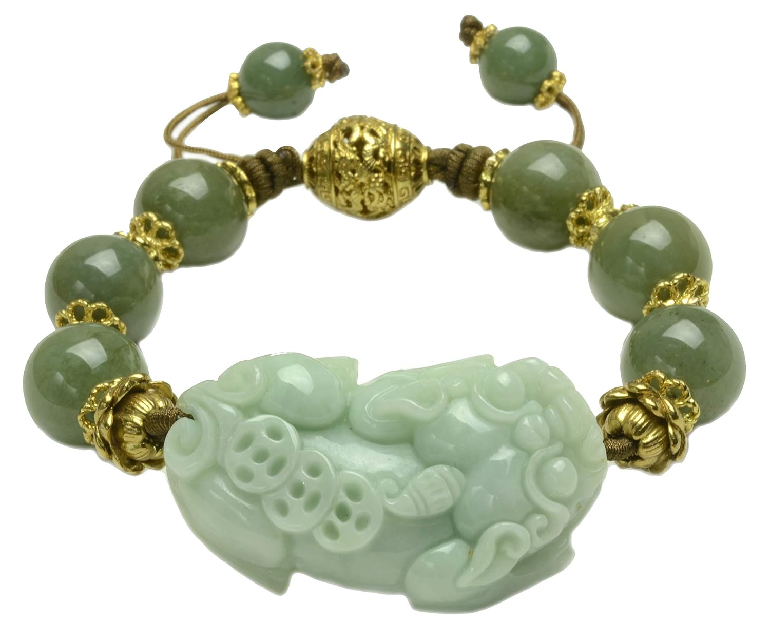 Amazon Com Luxury Fortune Tiger Jade Beaded Amulet Bracelet Amazon Com Luxury Fortune Tiger Jade Beaded Amulet Bracelet