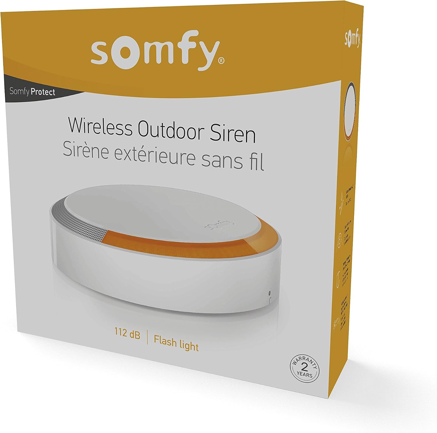 somfy 2401491 - Protect Outdoor Siren, White - Image 5
