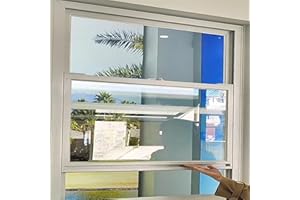 Vertical Sliding Window with Reinforced Glass & Locks, Customizable Aluminum Mobile Home Windows, Heavy Duty Slider Window Fo
