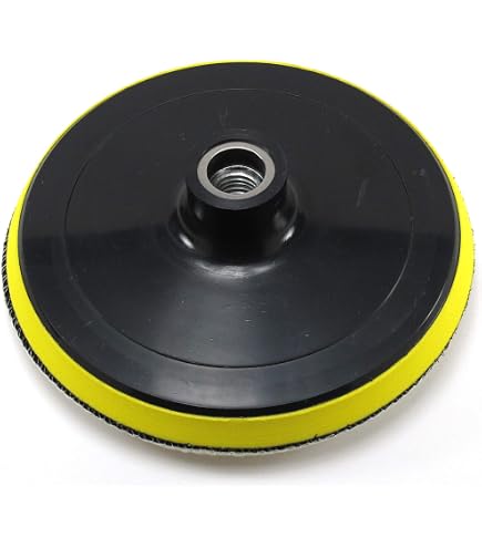 Plaque Support M16x2.0 Pour Tampon Polissage 6 Pouces - Pour Polissage Voiture, Lustrage Carrosserie - 9